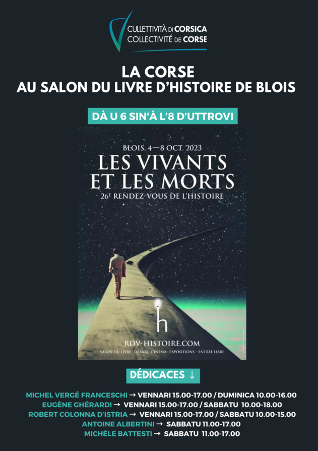 La Corse au Salon du livre de Blois 