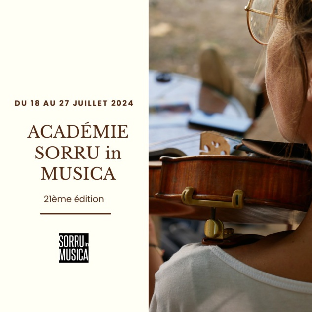 "Sorru in Musica" > Ouverture des inscriptions à l'Académie de musique !