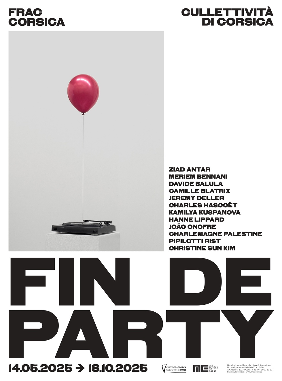 Exposition du FRAC Corsica 
