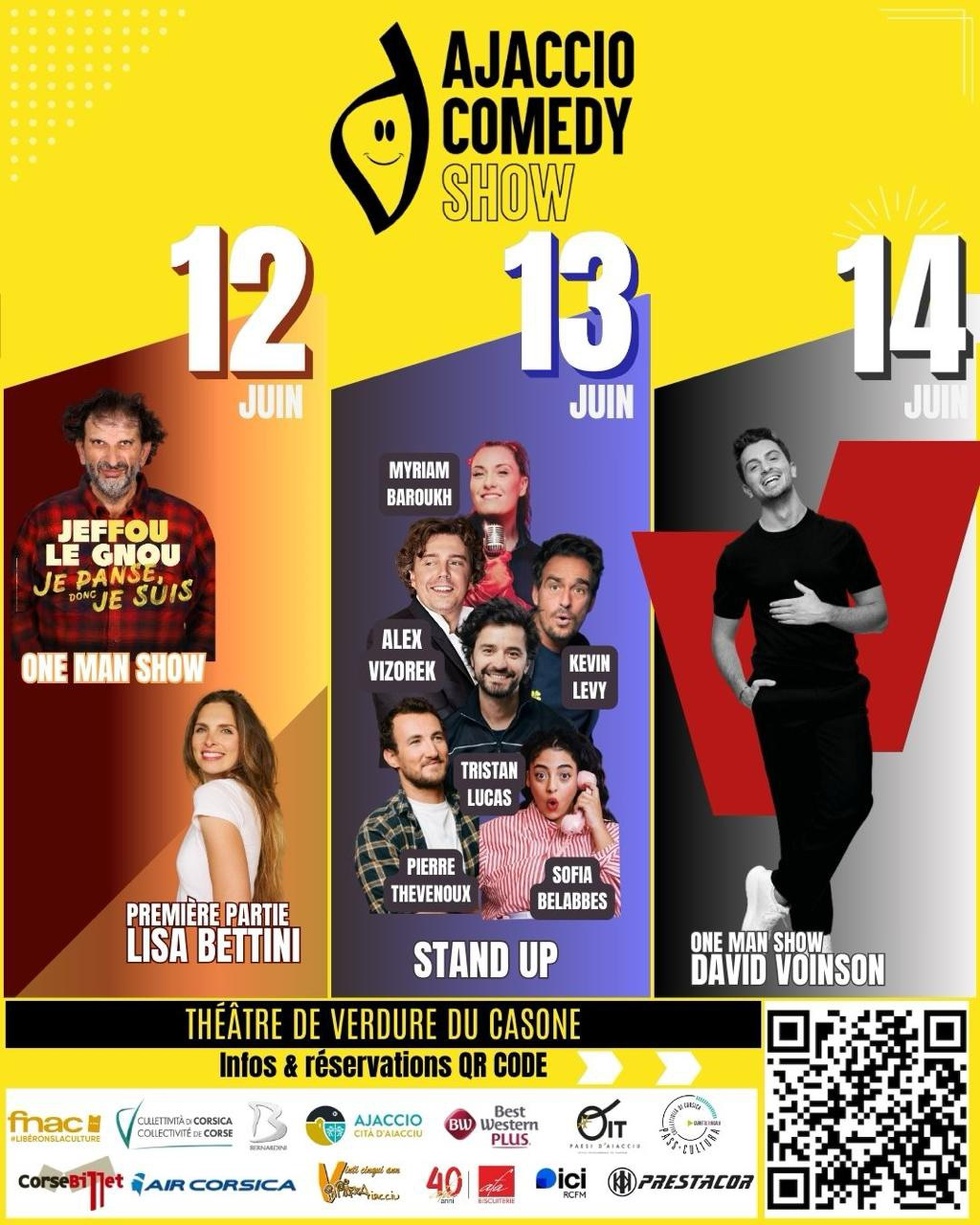 3ème édition "D'Ajaccio Comedy Show" - Casone - Aiacciu