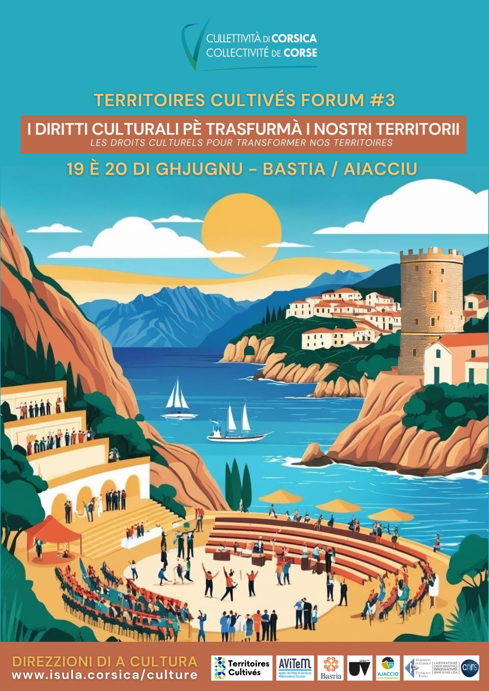 Territoires Cultivés Forum #3 : "I diritti culturali pè trasfurmà i nostri territorii" / Les droits culturels pour transformer nos territoires 