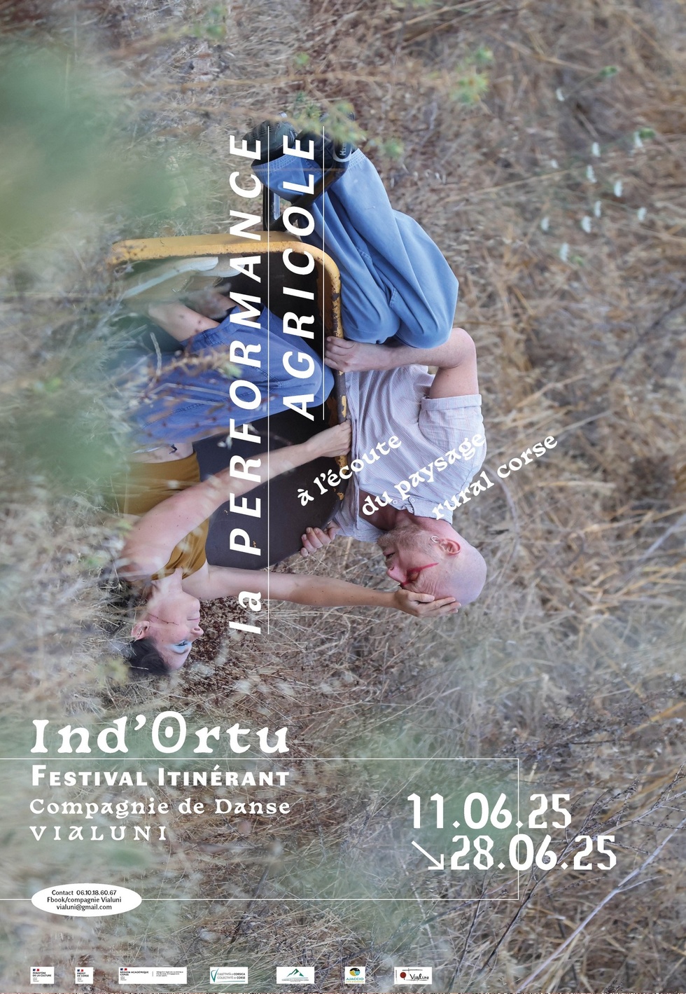 Festival  itinérant "Ind'Ortu" proposé par la Cie de danse Vialuni - Aiacciu / Linguizzetta / Corti / Avapessa / A Bastilicaccia / Bucugnà / Ocana / Vicu