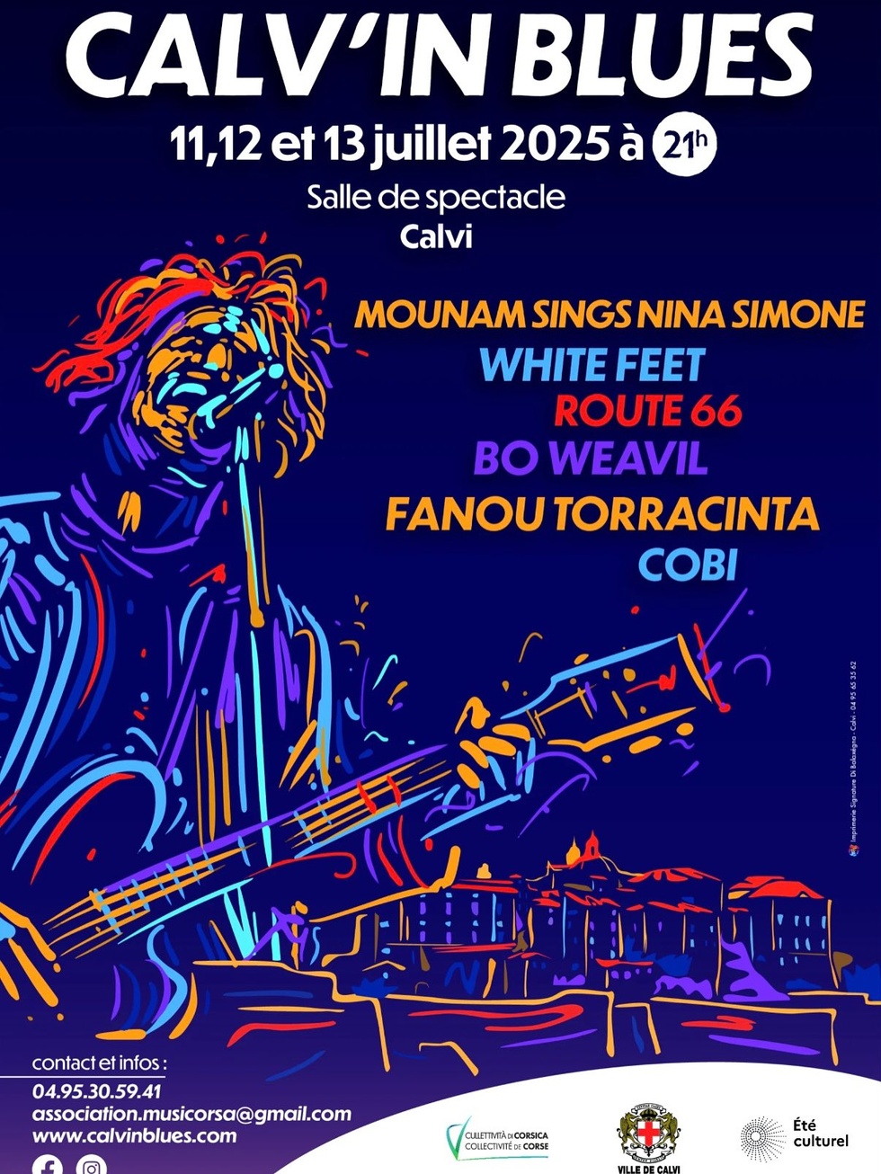 Festival Calv’in Blues - Salle de spectacle - Calvi 