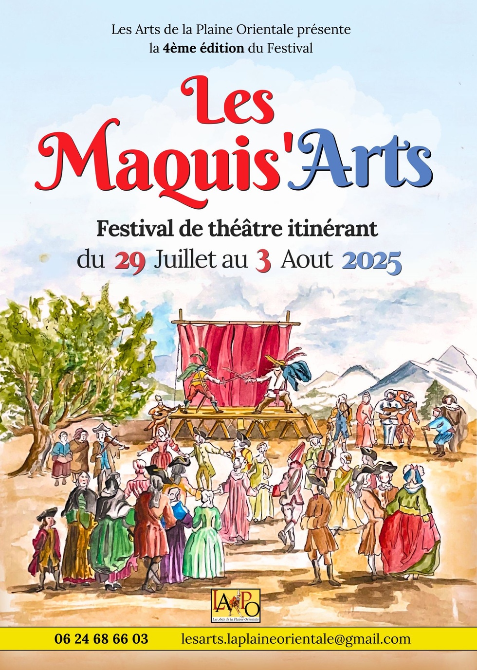 4ème édition du Festival de théâtre itinérant "Les Maquis'Arts"