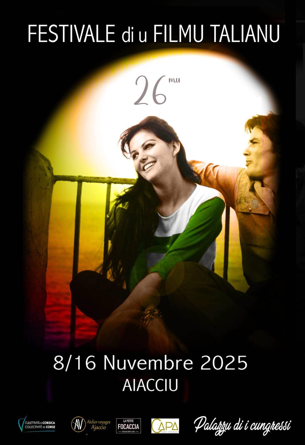 26ème édition du Festival du film italien d'Aiacciu 26ème édition du Festival du film italien d'Aiacciu