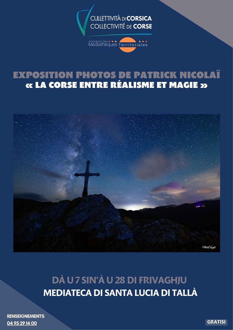 Exposition photos de Patrick Nicolaï : « La Corse entre réalisme et magie » - Mediateca territuriale di Santa Lucia di Tallà Exposition photos de Patrick Nicolaï : « La Corse entre réalisme et magie » - Mediateca territuriale di Santa Lucia di Tallà
