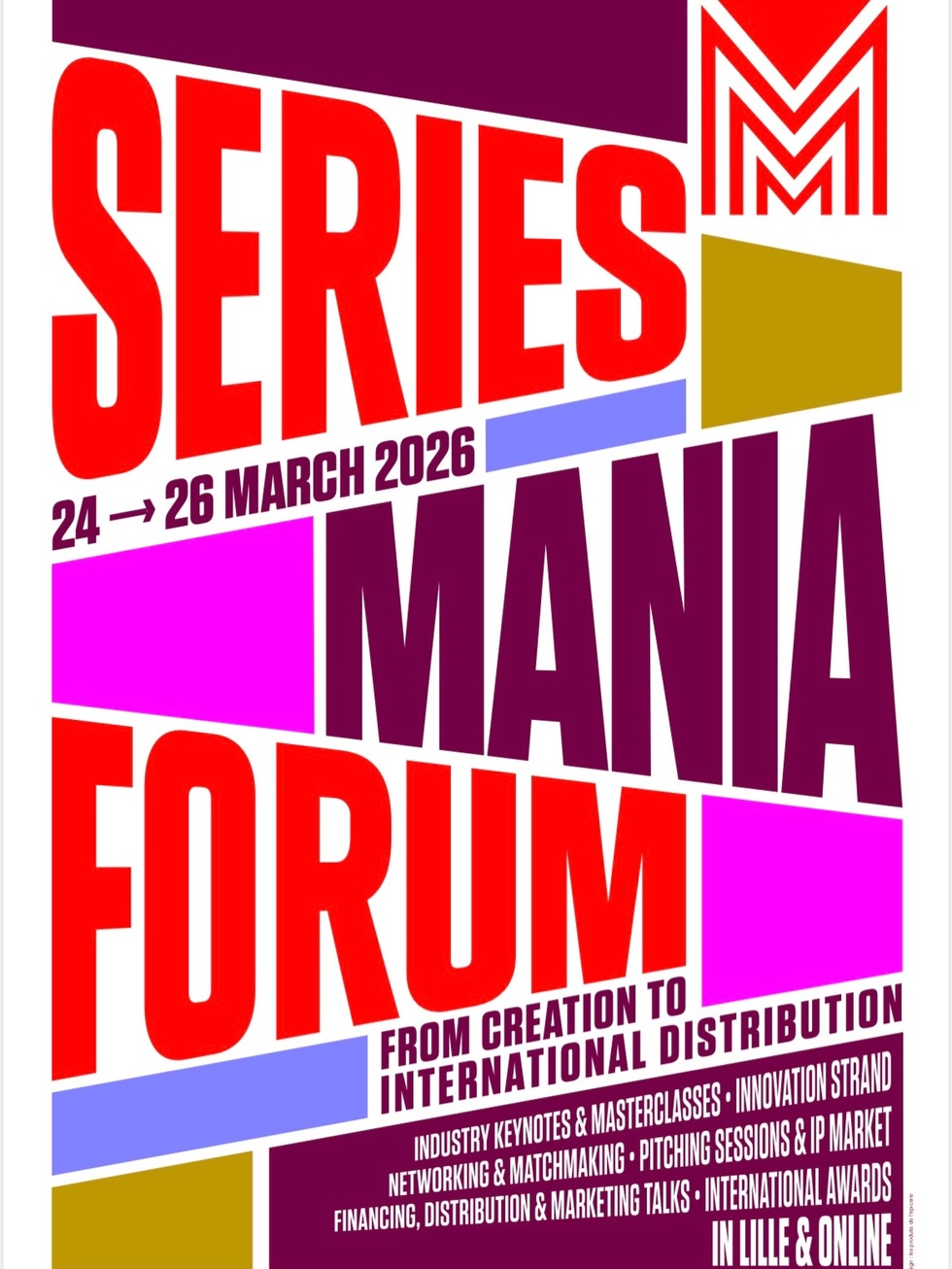 Présence du Corsica Pôle Tournages à Lille au Festival Séries Mania du 24 au 26 mars !