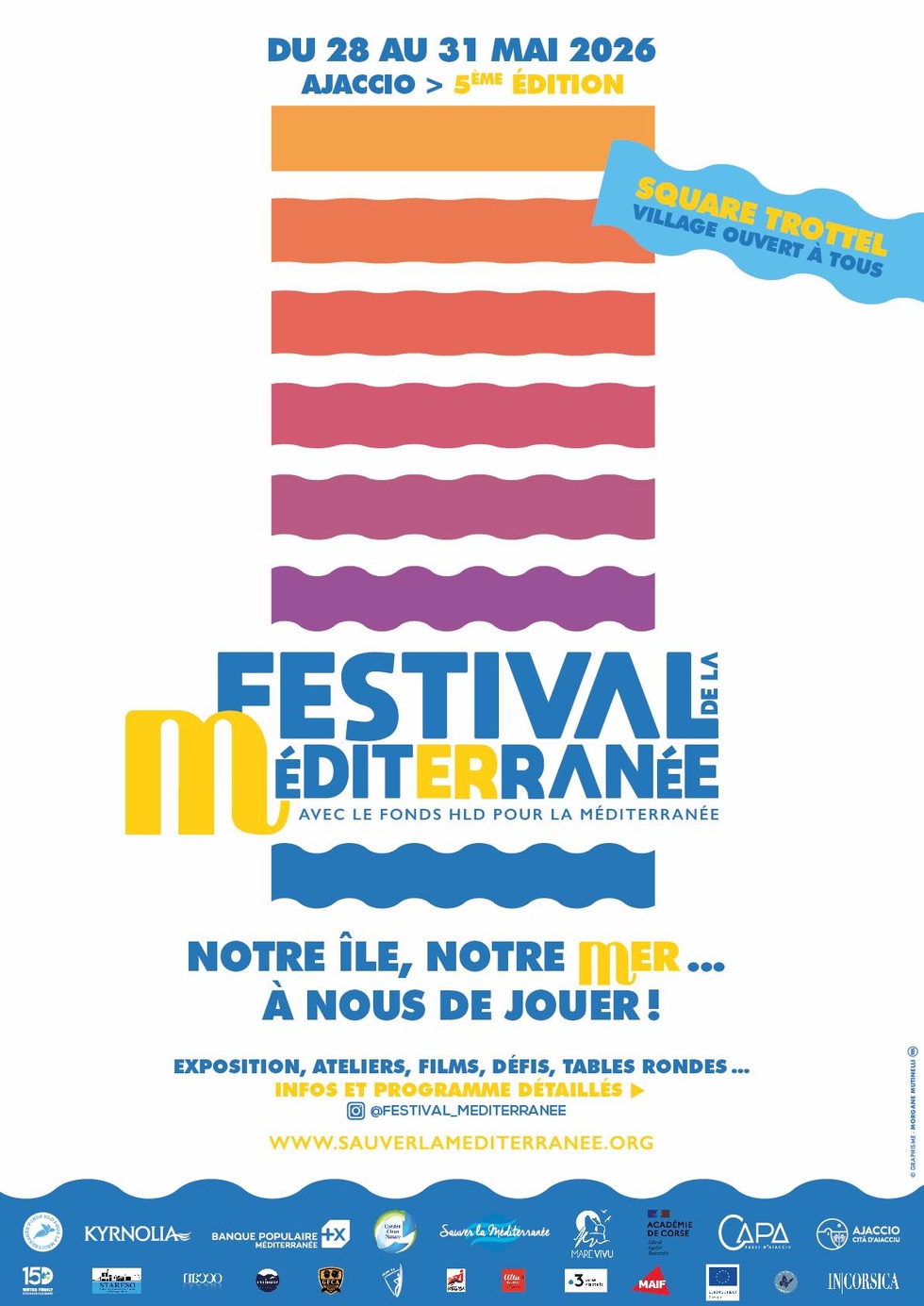 5ème édition du Festival de la Méditerranée - Square Trottel - Aiacciu 