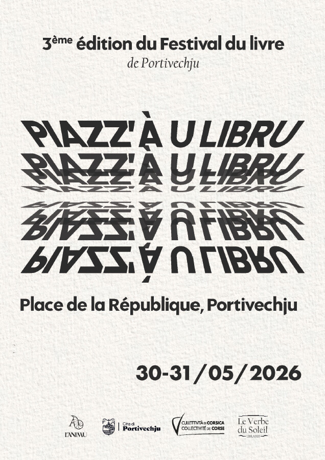 3ème édition du Festival du livre de Portivechju "Piazz’à u libru" - Place de la République - Portivechju
