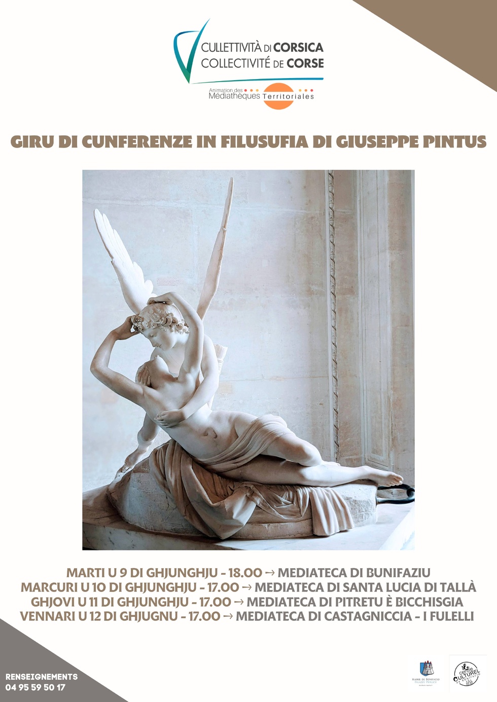 Giru di cunferenze in filusufia di Giuseppe Pintus - Bunifaziu / Santa Lucia di Tallà / Pitretu è Bicchisgia / I Fulelli Giru di cunferenze in filusufia di Giuseppe Pintus - Bunifaziu / Santa Lucia di Tallà / Pitretu è Bicchisgia / I Fulelli