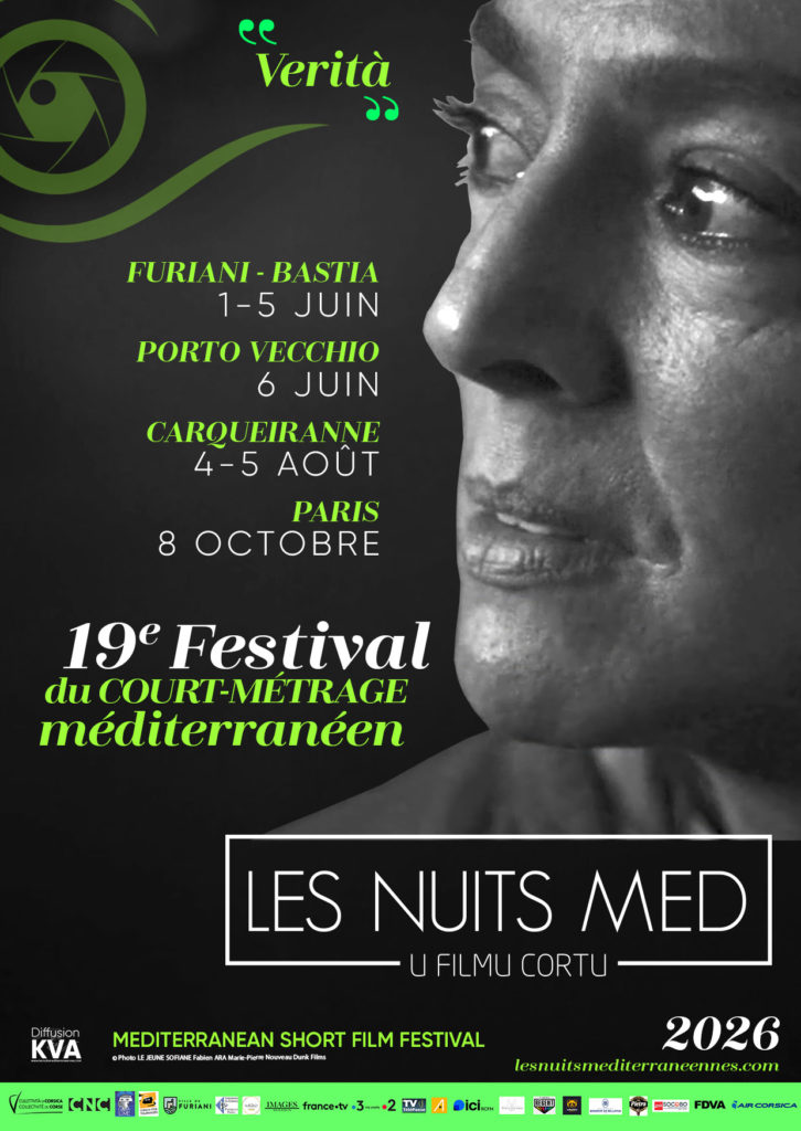 19e édition, le festival Les Nuits MED / Compétitions / Talents en court / Med in scénario / Courts entre 2 rives - Cinéma Le Régent & Colombus - Bastia 