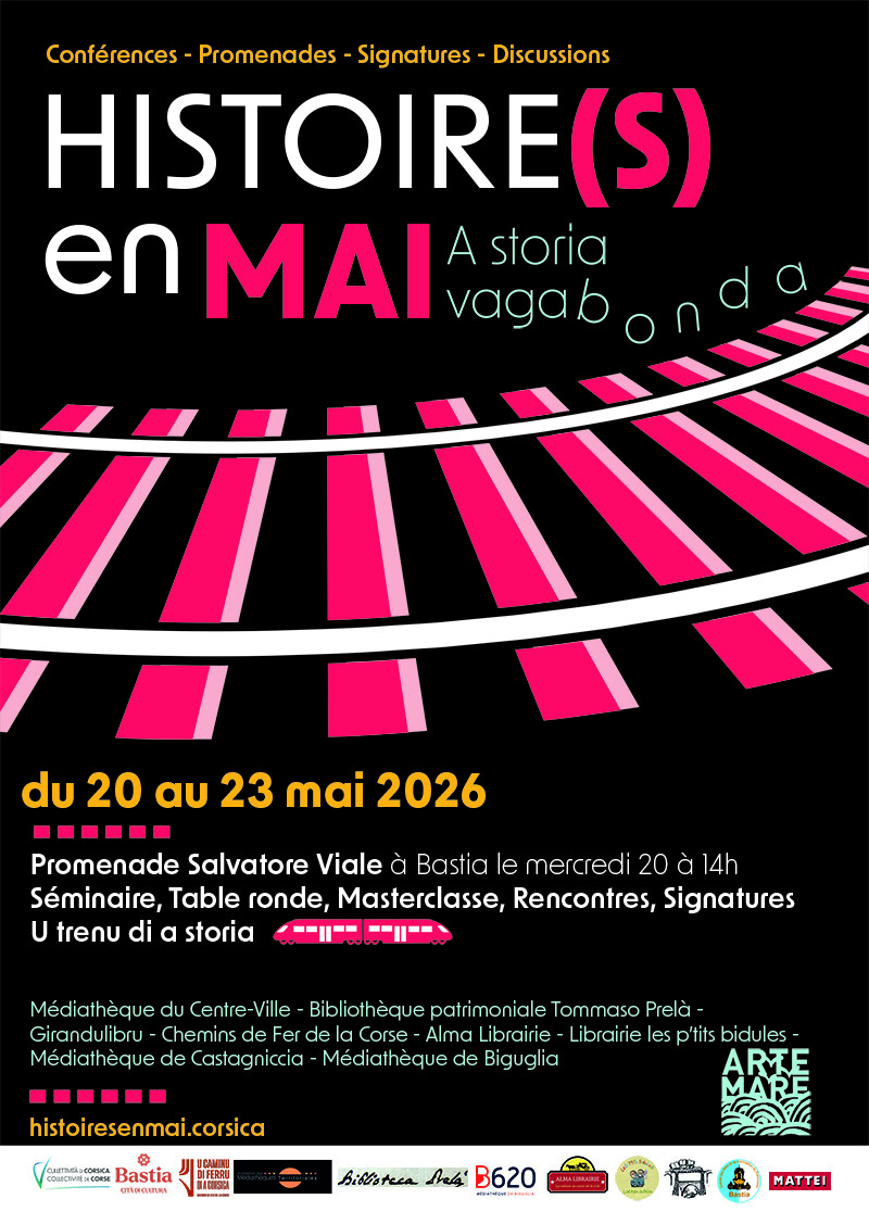 Retour en images : Festival Histoire(s) en mai et la participation des médiathèques du Cismonte de la Collectivité de Corse 