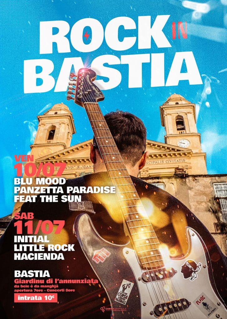 Festival Rock in Bastia 3e édition - Jardin de L'Annonciade - Bastia