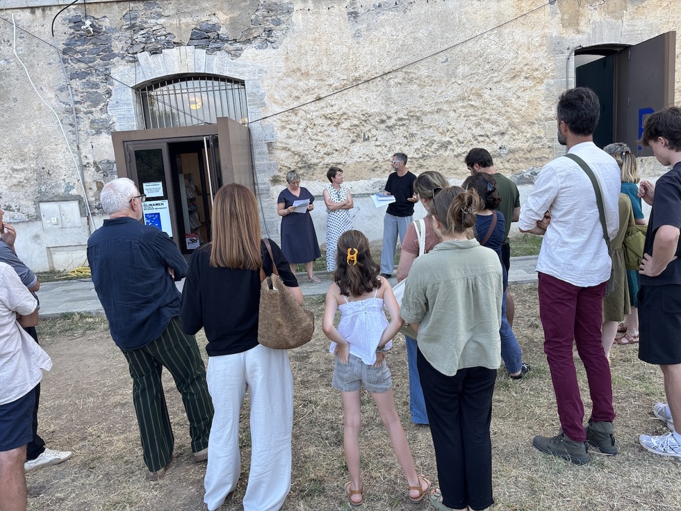 Retour en images sur les vernissages des expositions "Atlantropa n'aura pas lieu" et "Clinamen" - FRAC Corsica - A Cisterna