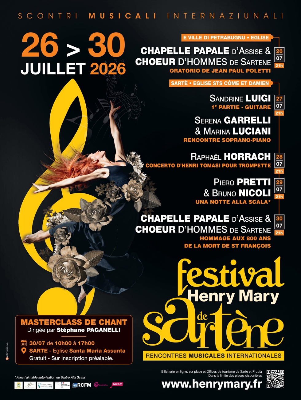 Festival de Musique Henry Mary - E Ville di Petrabugnu / Sartè