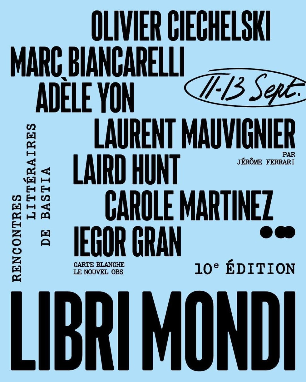 Libri Mondi : Rencontres Littéraires de Bastia, 10ème édition - Musée de Bastia Libri Mondi : Rencontres Littéraires de Bastia, 10ème édition - Musée de Bastia