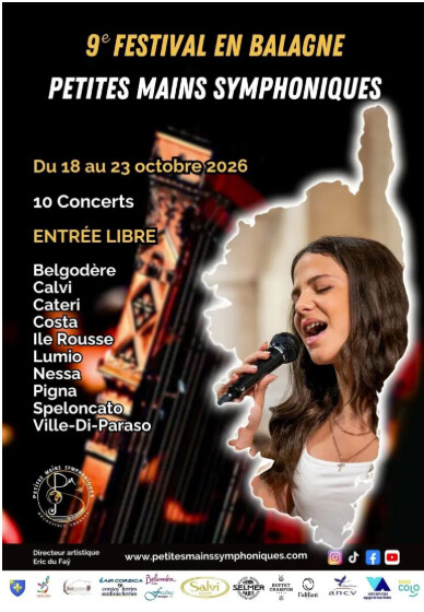 9e Édition du Festival "Petites Mains Symphoniques" en Balagne