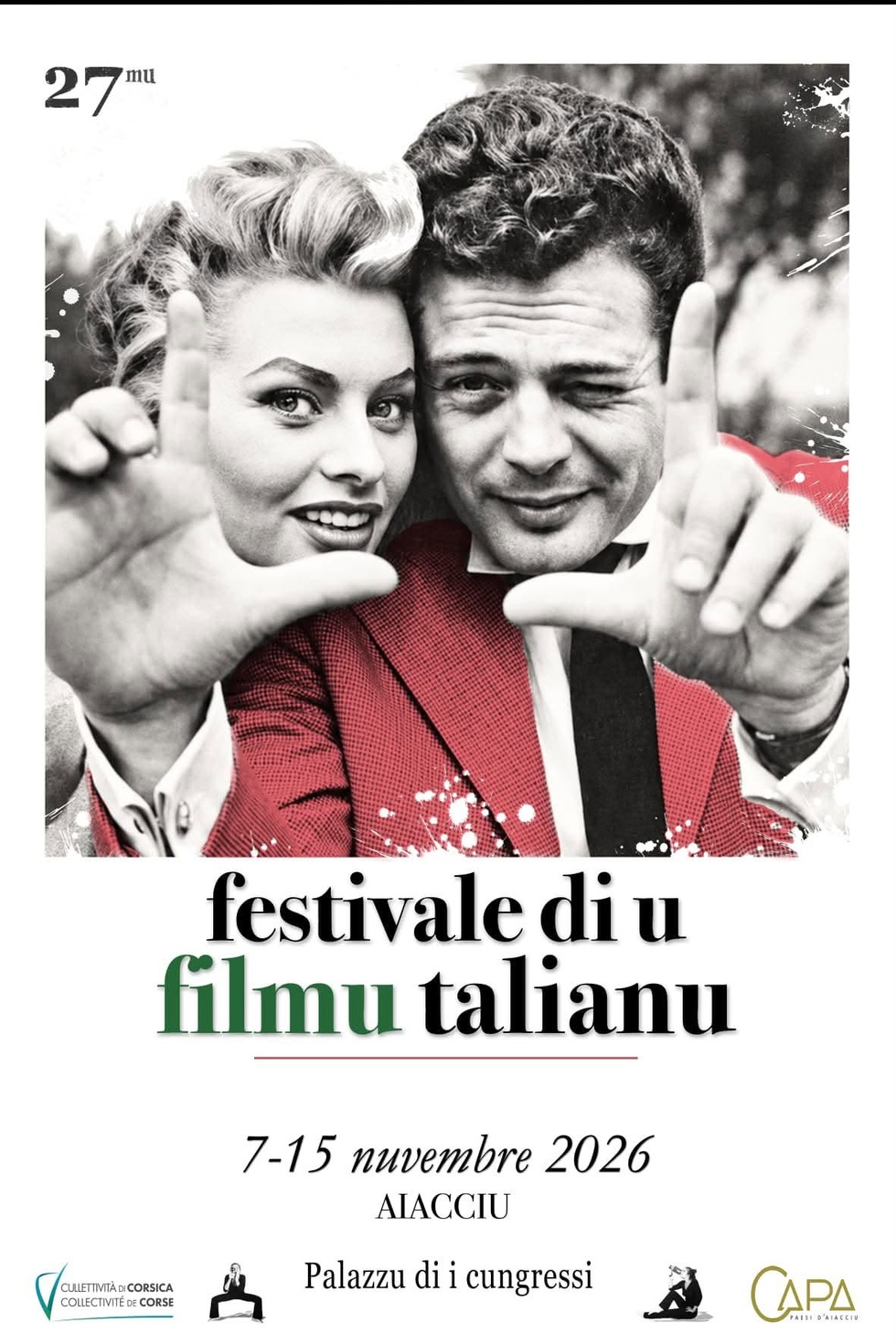 27ème édition du Festival du film italien d'Aiacciu 27ème édition du Festival du film italien d'Aiacciu