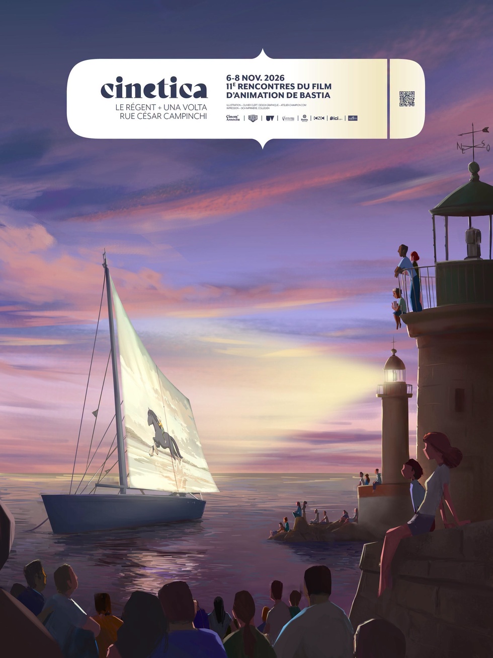 11e Rencontres du film d'animation de Bastia : Cinetica 2026 - Centre Culturel Una Volta / Le Régent - Bastia 