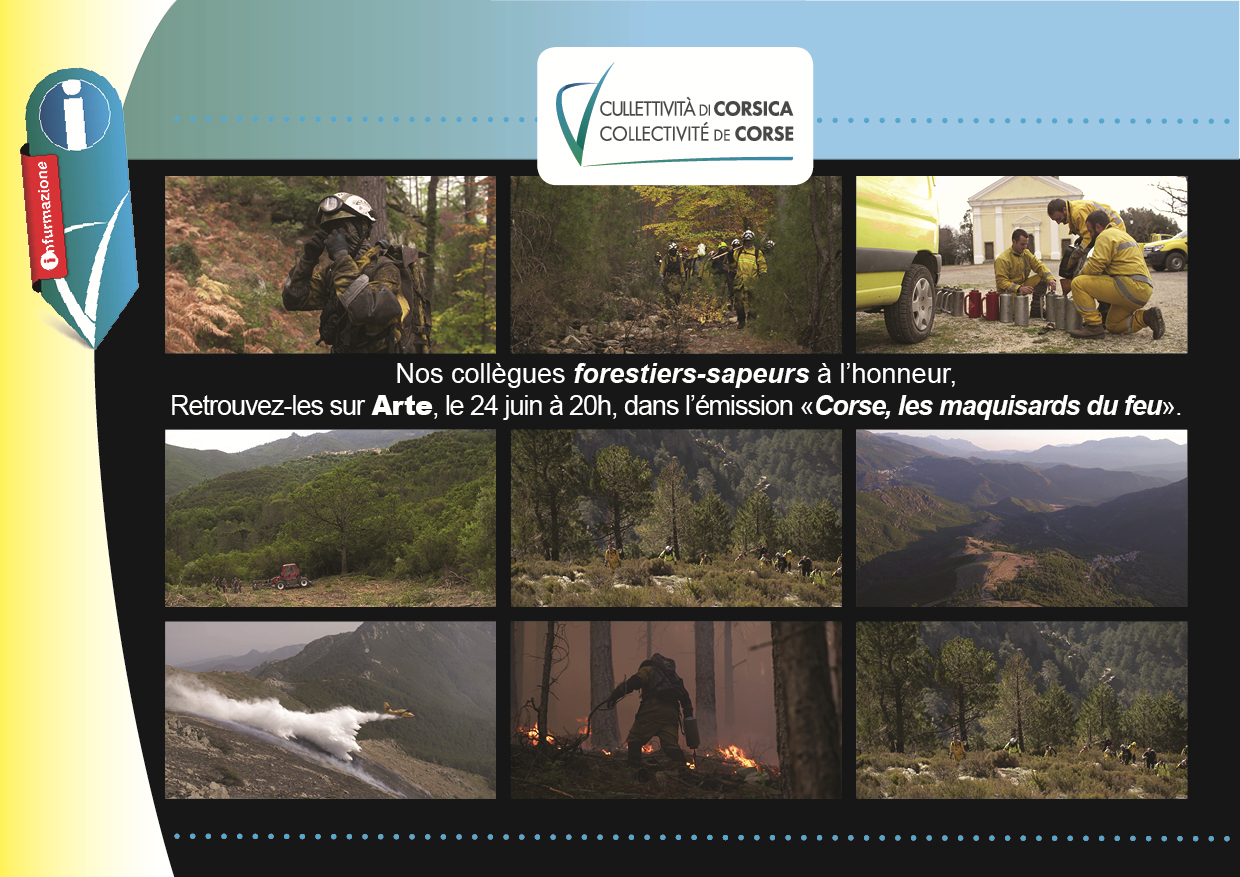 Diffusion du documentaire "Corse, les maquisards du feu" sur ARTE