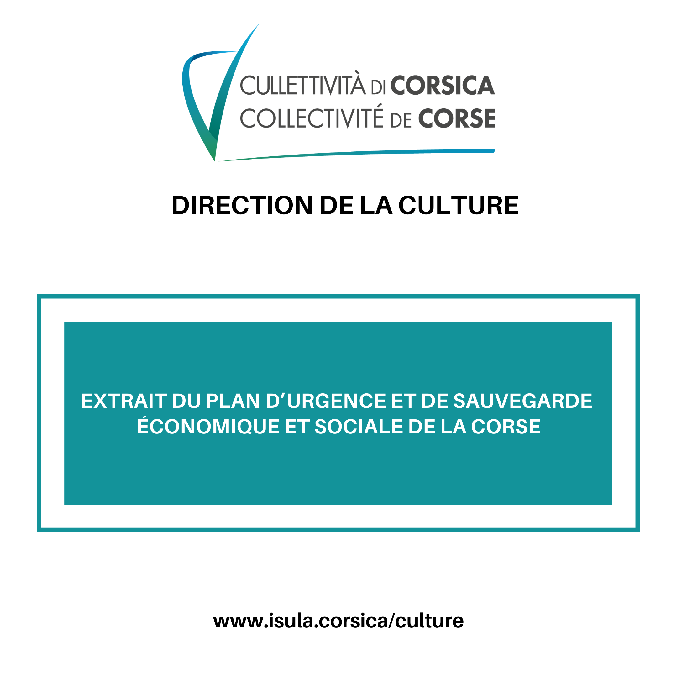 Extrait du Plan d’urgence et de sauvegarde économique et sociale de la Corse
