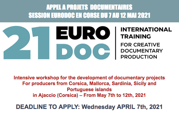 Appel à projets documentaires - Session de formation Eurodoc en Corse !