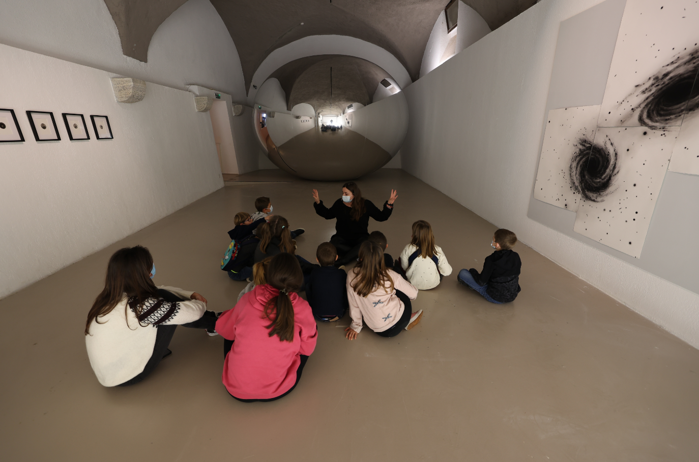 Retrouvez en images une action de médiation du FRAC Corsica autour de l'exposition « I’ve seen things you people wouldn’t believe » 