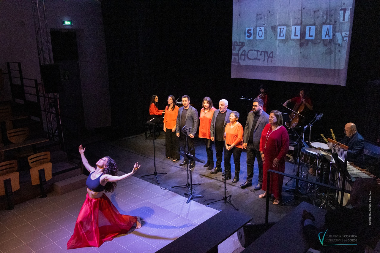 Résidence au C.A.P de Sartène du groupe I Campagnoli  - So Ella