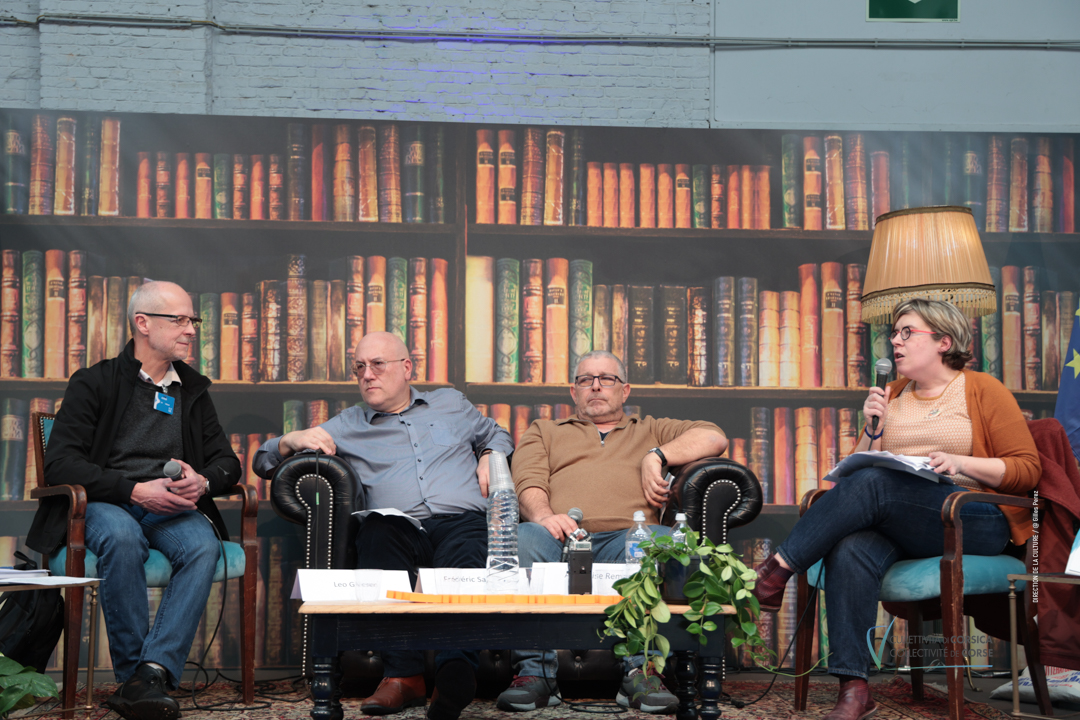 Foire du livre de Bruxelles : Retour en images sur les tables rondes avec Marc et Bernard Biancarelli