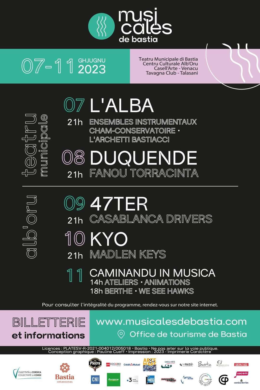 35e édition des Musicales de Bastia