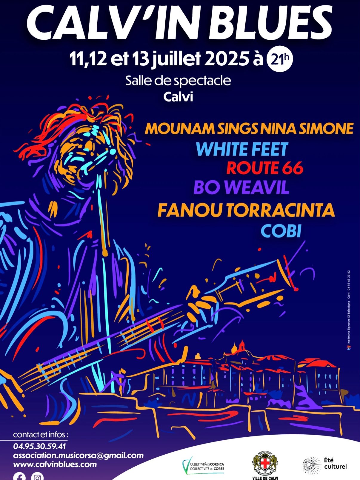 Festival Calv’in Blues - Salle de spectacle - Calvi 
