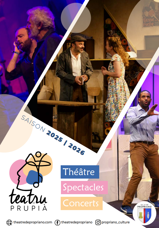 Programmation culturelle 2025 / 2026 du Théâtre de Prupià