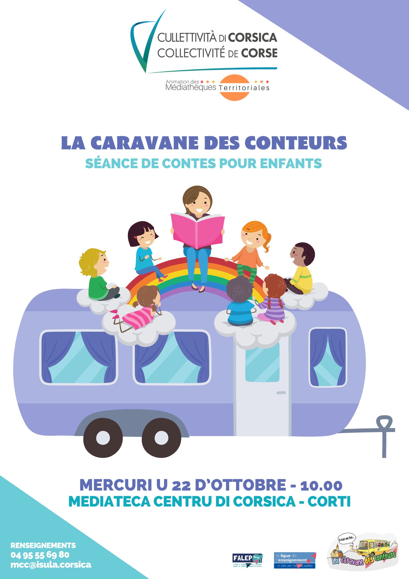 La caravane des conteurs - Mediateca Centru di corsica - Corti 