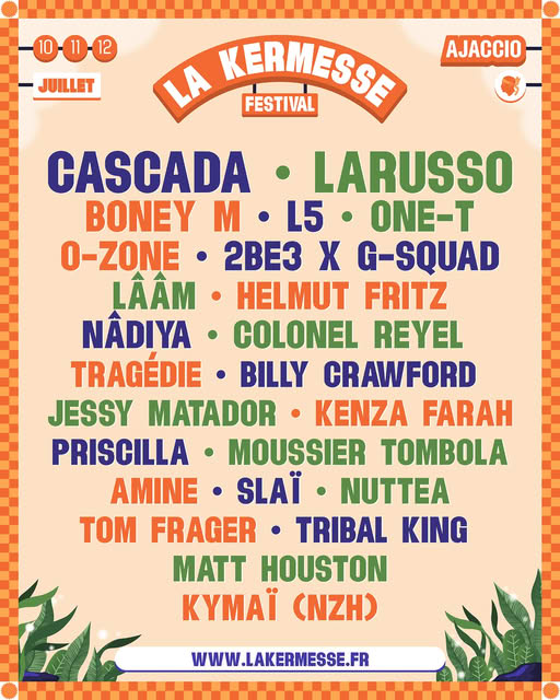 La Kermesse festival - Théâtre de verdure du Casone - Aiacciu