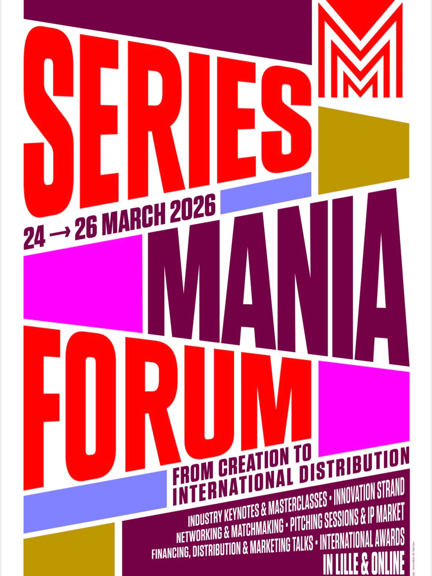 Présence du Corsica Pôle Tournages à Lille au Festival Séries Mania du 24 au 26 mars !