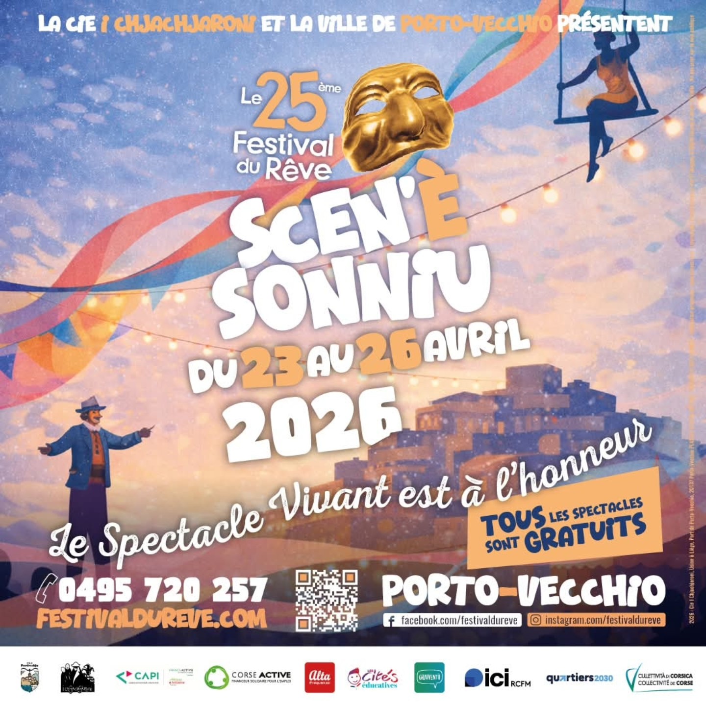 Festival du Rêve Scen’è Sonniu 2025 - Portivechju