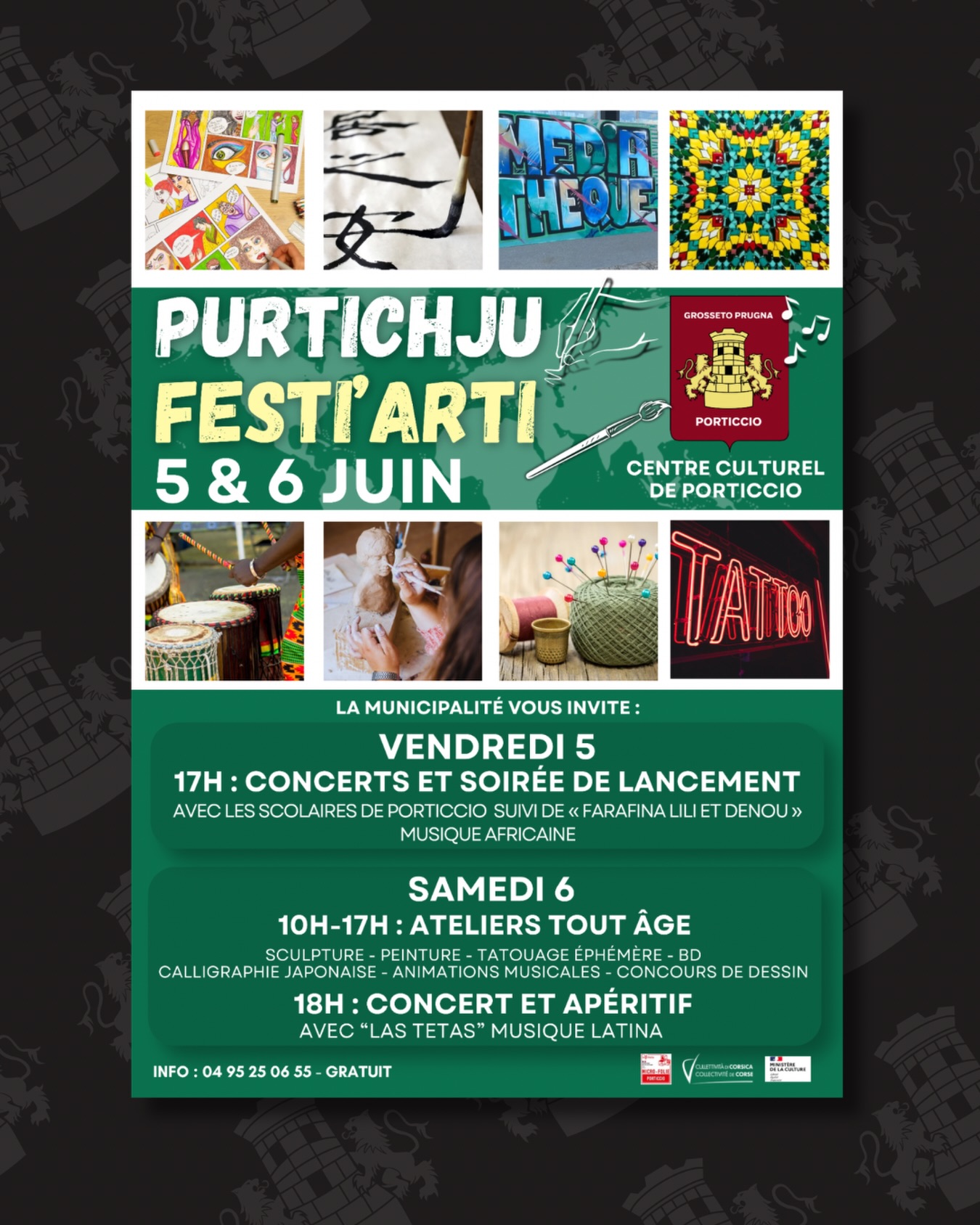 5ème édition du festival "Purtichju Fest'Arti" - 5ème édition du festival "Purtichju Fest'Arti"