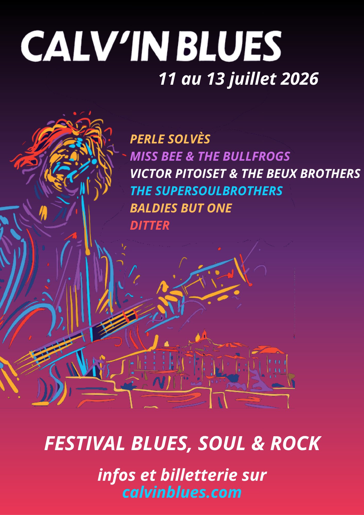Festival Calv’in Blues - Salle de spectacle - Calvi 