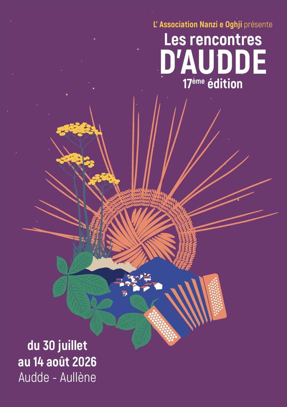 17ème édition des rencontres d'Audde proposées par l'association Nanzi è oghji