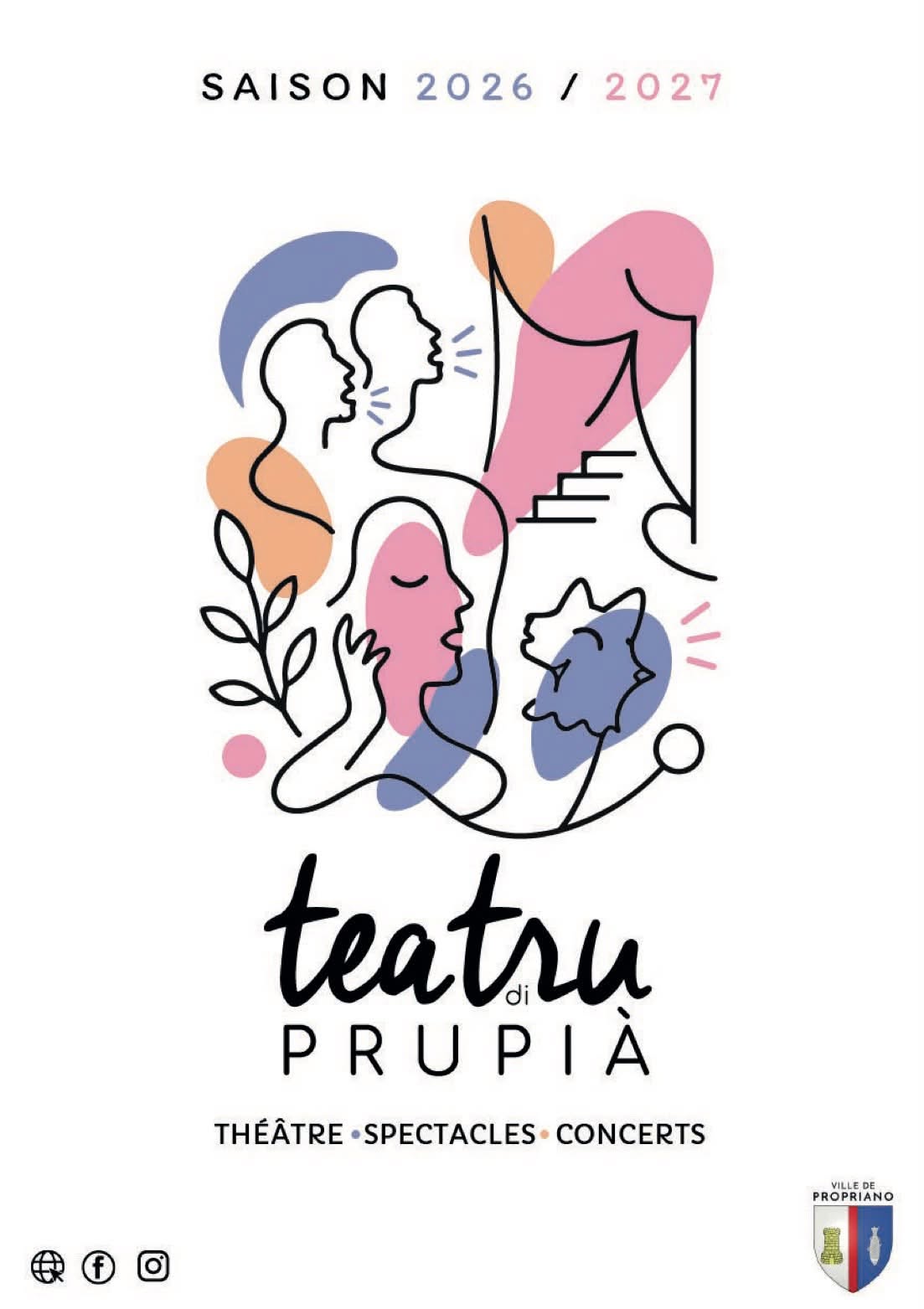 Programmation culturelle 2026 / 2027 - Théâtre - Prupià