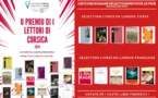 Premiu di i lettori di Corsica 2024 : Liste des romans sélectionnés pour le prix, suite au 1er vote