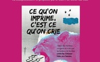 Exposition : « Ce qu’on imprime, c’est ce qu’on crie » par les élèves de la section Arts du Lycée de Sartè accompagnés par l’artiste «L’indéprimeuse» et proposée par le CIDFF de Corse-du-Sud - Mediateca territuriale di Santa Lucia di Tallà