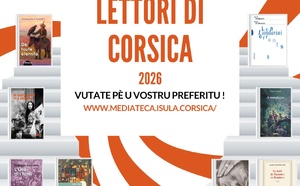 PREMIU DI I LETTORI DI CORSICA 2026 / VOTEZ POUR VOTRE LIVRE PRÉFÉRÉ JUSQU’AU 30 JUIN !