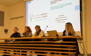 Retour en images sur la restitution de l’étude culturelle de la Collectivité de Corse et la présentation des perspectives - 1er décembre - Università di Corsica