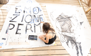 Retour en images de la résidence de création de l’artiste Pauline Fondevila, menée par le FRAC Corsica du 22 au 26 juin 2026 – Base nautique de la Marana – Bastia