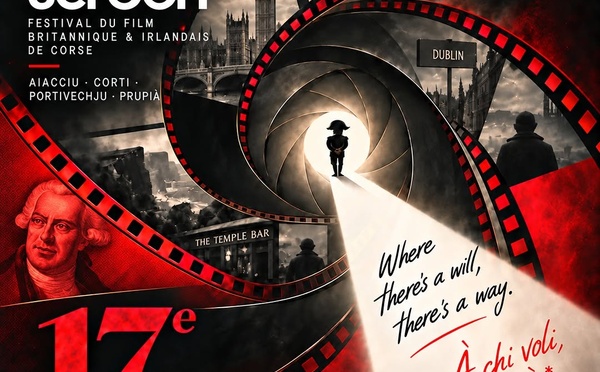 17ème édition du Festival du Film Britannique et Irlandais "Under My Screen" - Aiacciu / Corti / Prupià / Portivechju 