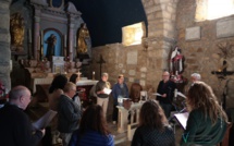 Retour en images sur les ateliers de chant traditionnel proposés par le Centre d'Art Polyphonique de Corse, Samedi 22 avril à Rusazia - Intervenant Mighè Solinas 