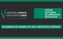 Bourses de mobilité aux artistes Corses dans le cadre de la convention de partenariat Collectivité de Corse / Onda