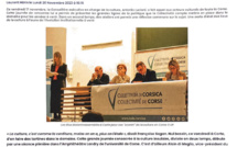 I Scontri di a Cultura - Vennari u 17 di nuvembre di u 2023 in Corti - Università di Corsica : La presse en parle