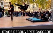 Stage "Découverte cascade" organisé par Aflokkat, en partenariat avec la Collectivité de Corse-Corsica Pôle Tournages - Centre Social François Marchetti - Bastia